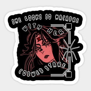 Sheena's in a Goth Gang Sticker